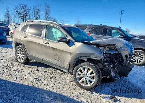 2016 Jeep Cherokee Limited z USA, uszkodzony, nr VIN 1C4PJMDB2GW296323